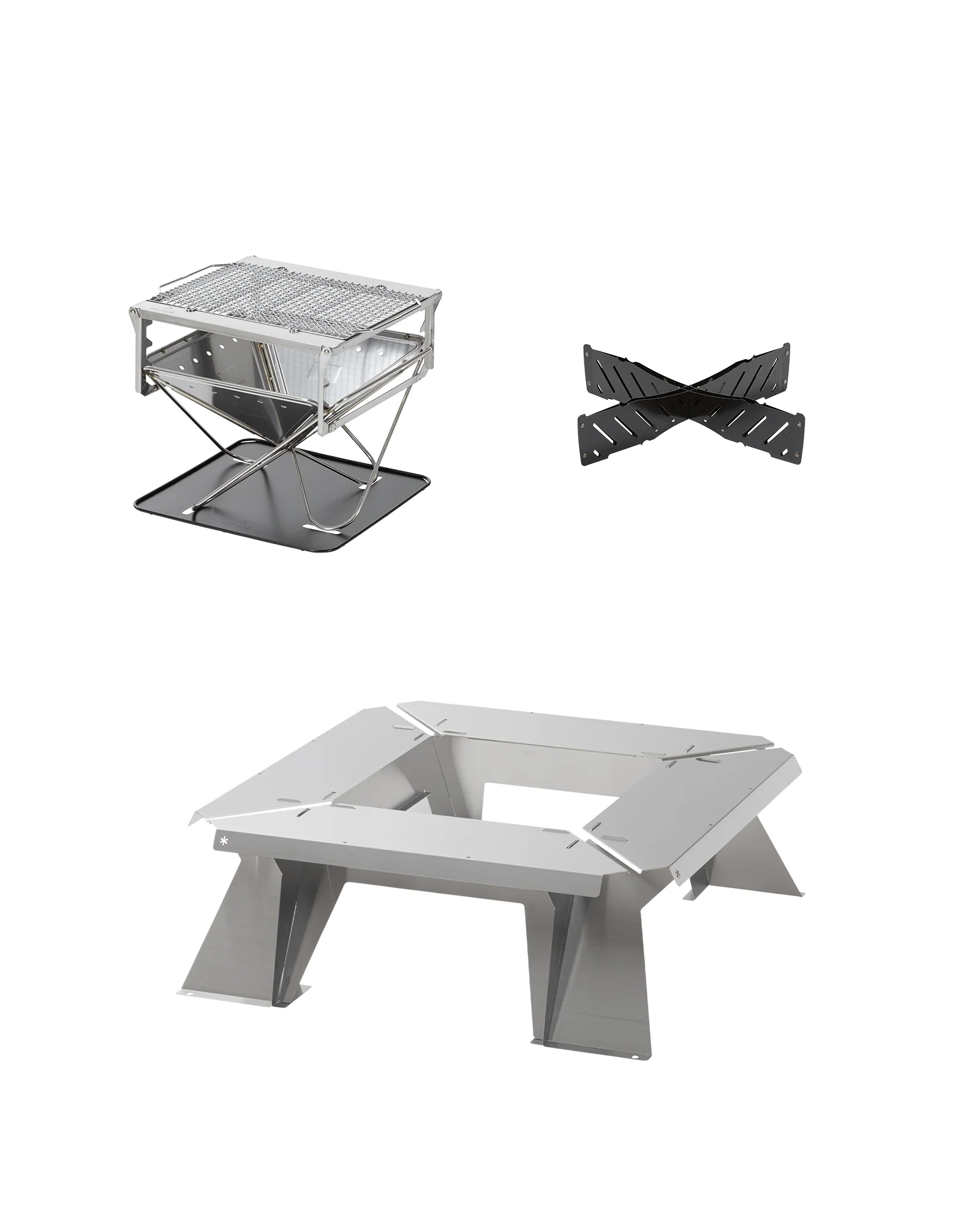 Takibi Garden Table & Grill Set
