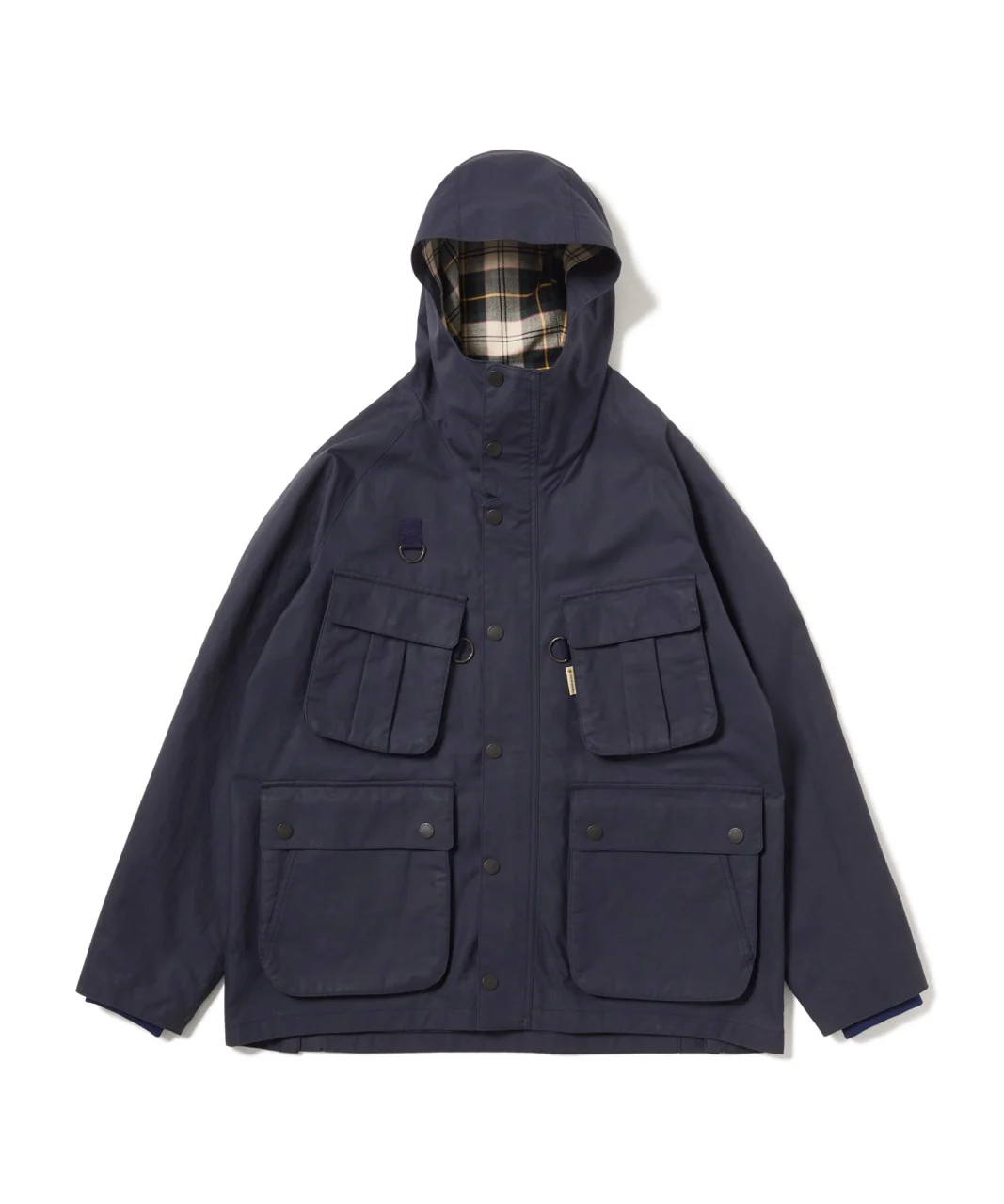 Waxed Cotton Hoodie