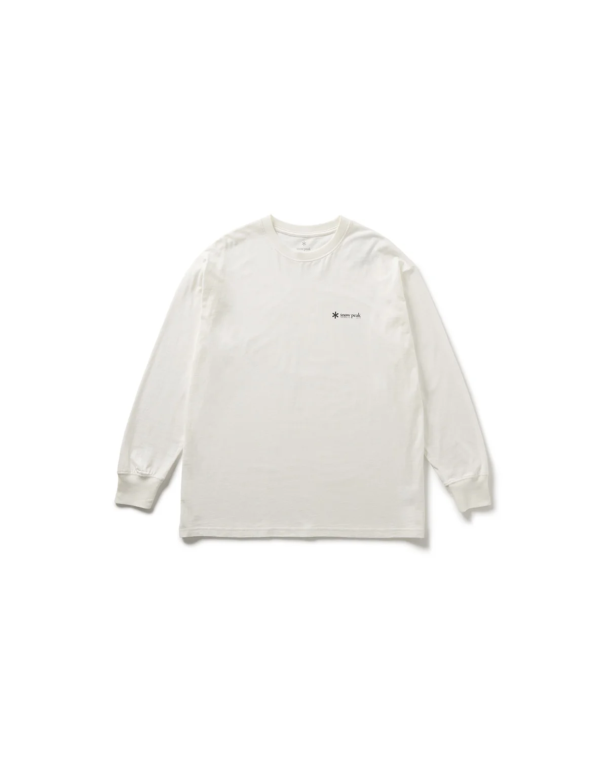 Soft Cotton Relaxed Logo L/S T-Shirt